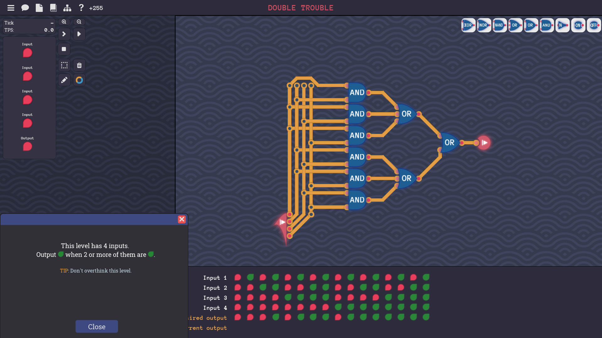 Half Adder Circuit